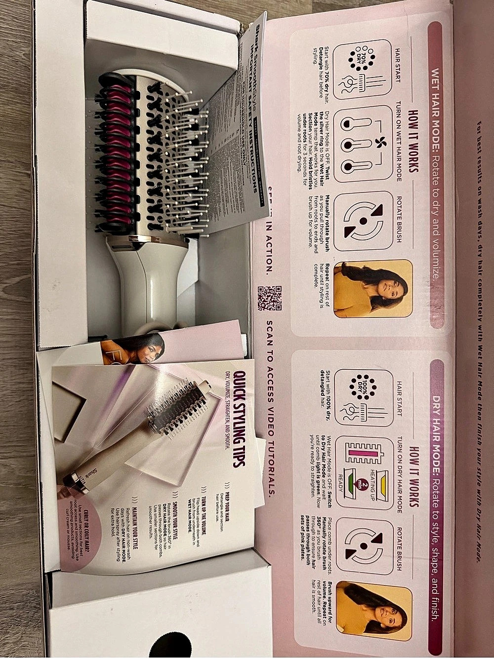 Shark SmoothStyle Heated Comb and Blow Dryer Brush